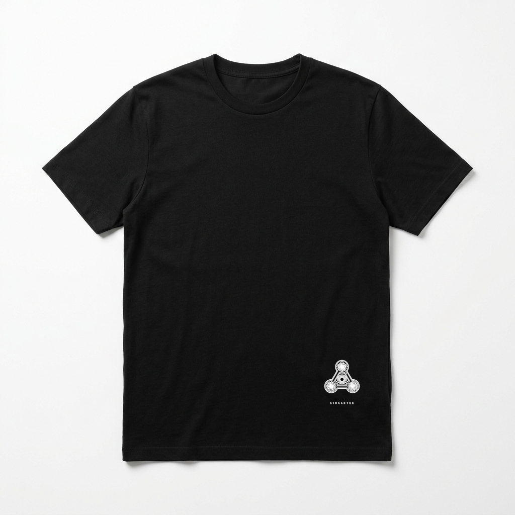 CircleTee Barbury Castle - Fronte con simbolo in piccolo
